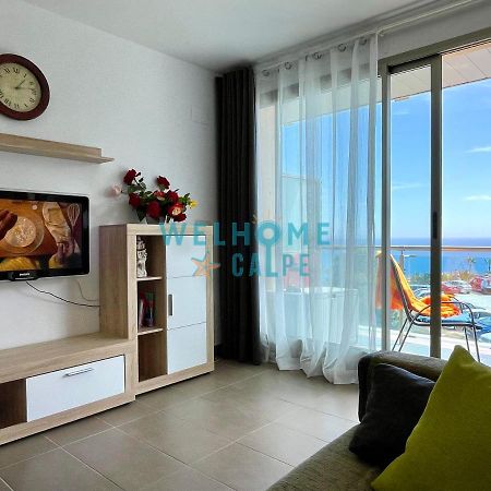Lima Con Piscina Y Vista Al Mar Apartment กัลเป ภายนอก รูปภาพ