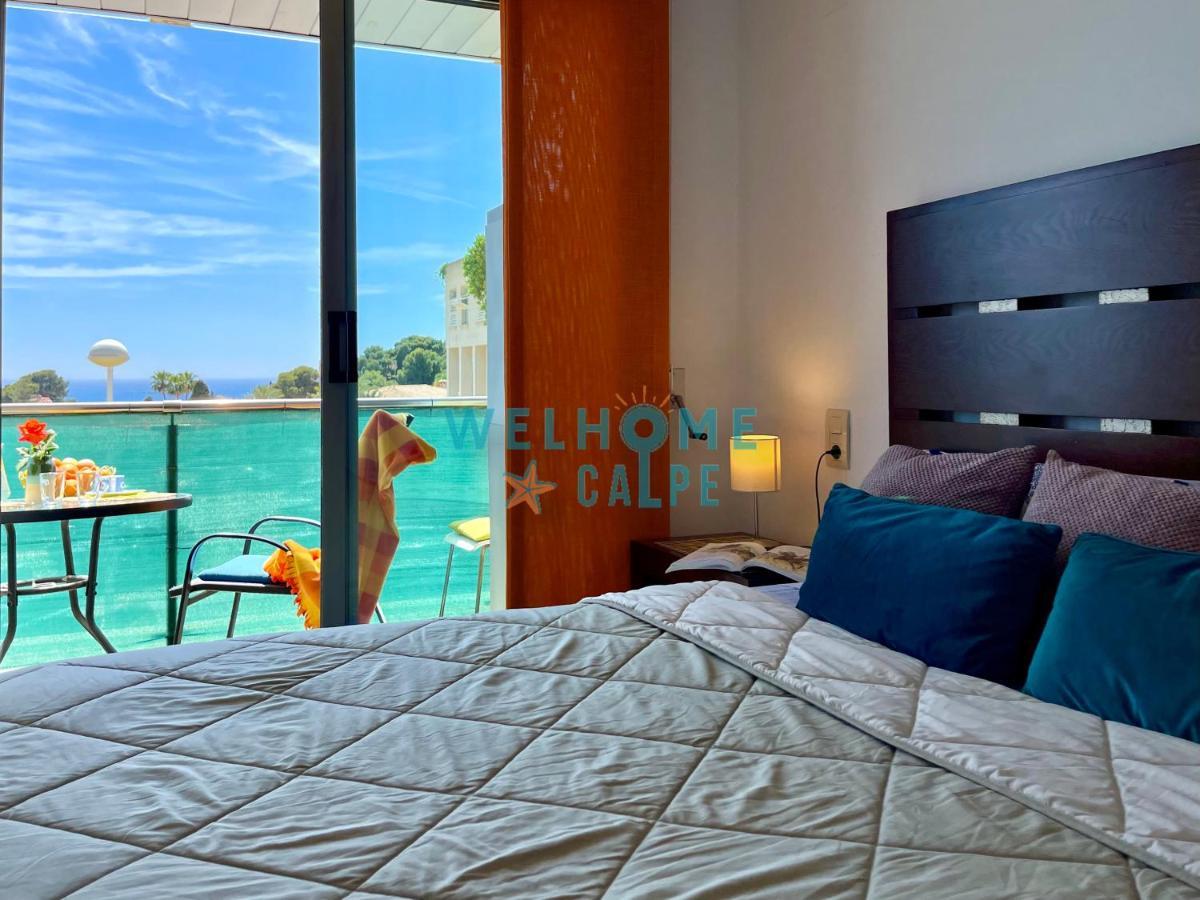 Lima Con Piscina Y Vista Al Mar Apartment กัลเป ภายนอก รูปภาพ