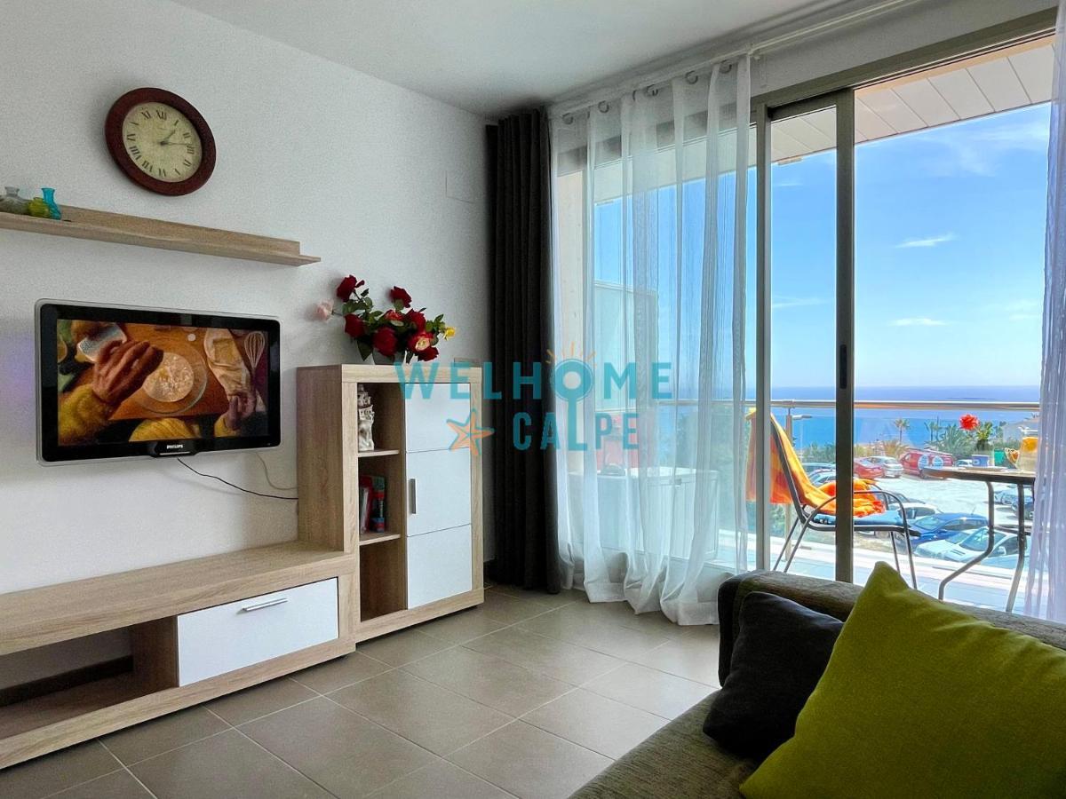 Lima Con Piscina Y Vista Al Mar Apartment กัลเป ภายนอก รูปภาพ