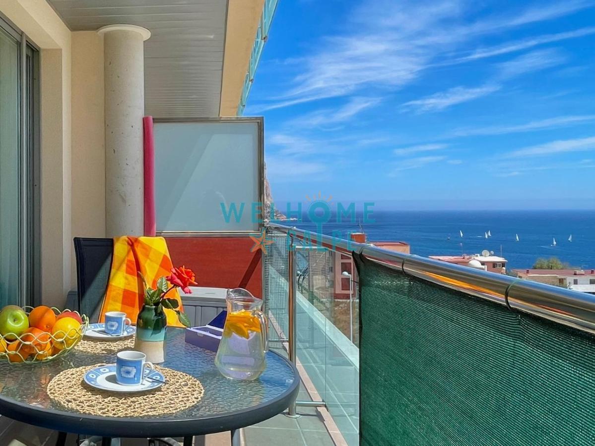 Lima Con Piscina Y Vista Al Mar Apartment กัลเป ภายนอก รูปภาพ