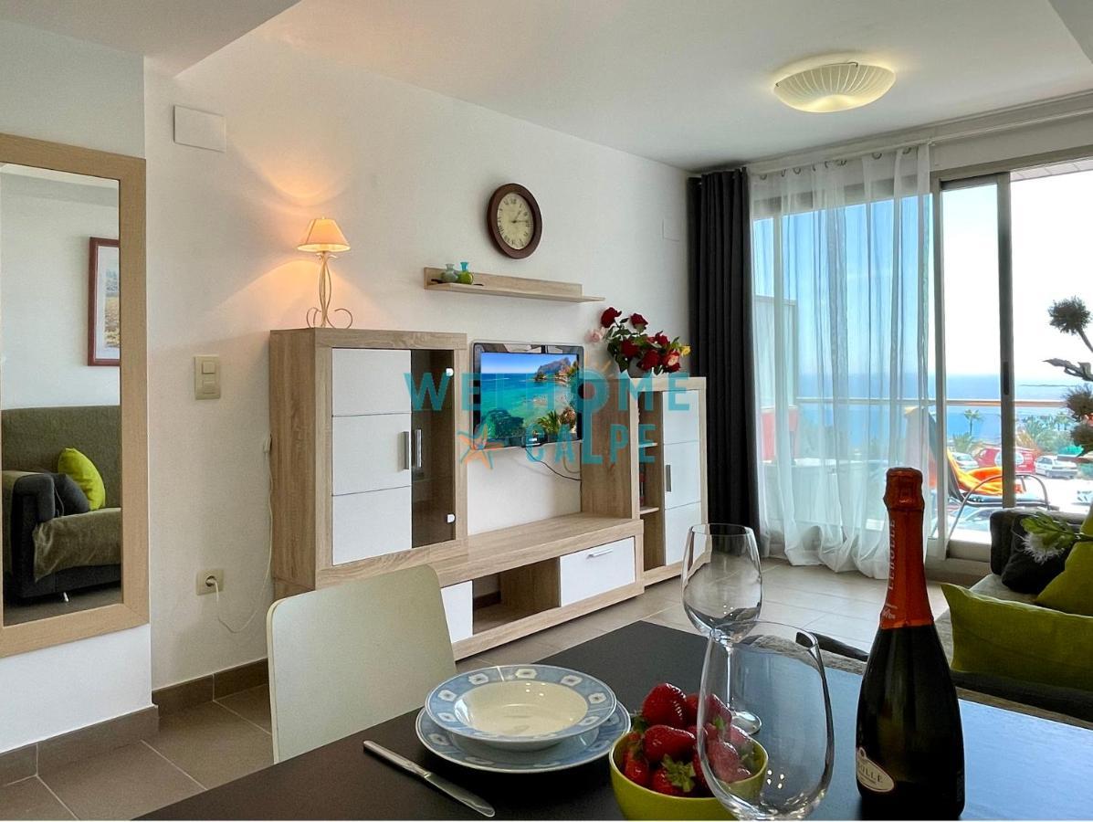 Lima Con Piscina Y Vista Al Mar Apartment กัลเป ภายนอก รูปภาพ