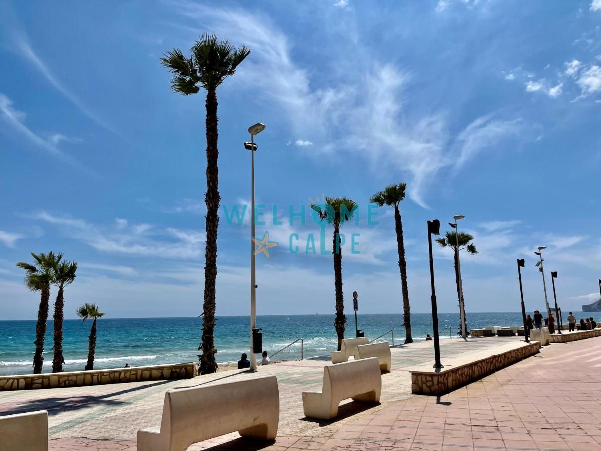 Lima Con Piscina Y Vista Al Mar Apartment กัลเป ภายนอก รูปภาพ
