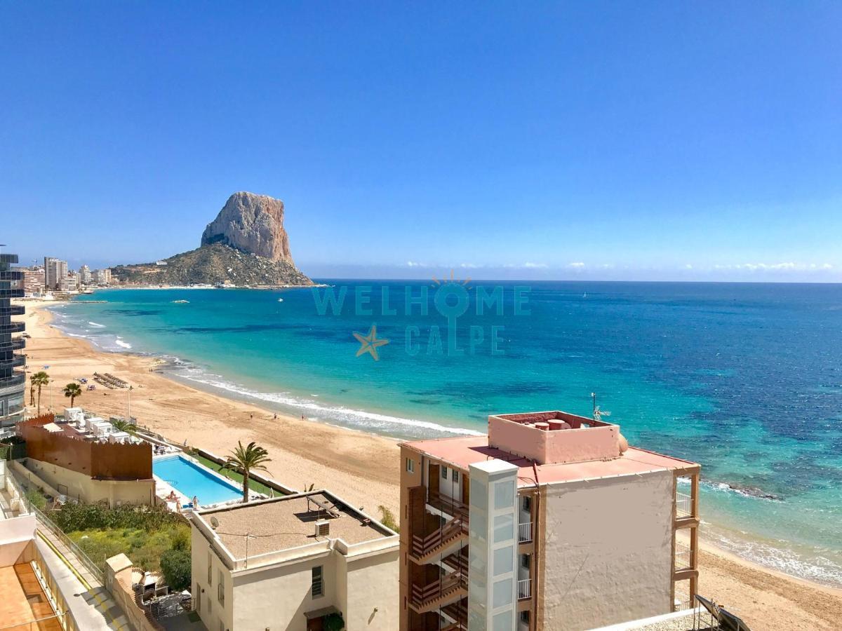 Lima Con Piscina Y Vista Al Mar Apartment กัลเป ภายนอก รูปภาพ