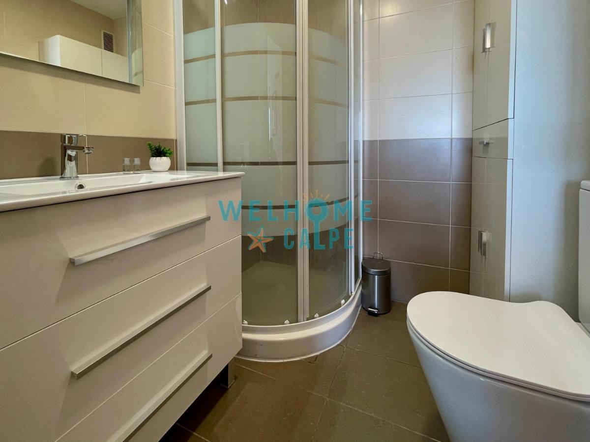 Lima Con Piscina Y Vista Al Mar Apartment กัลเป ภายนอก รูปภาพ