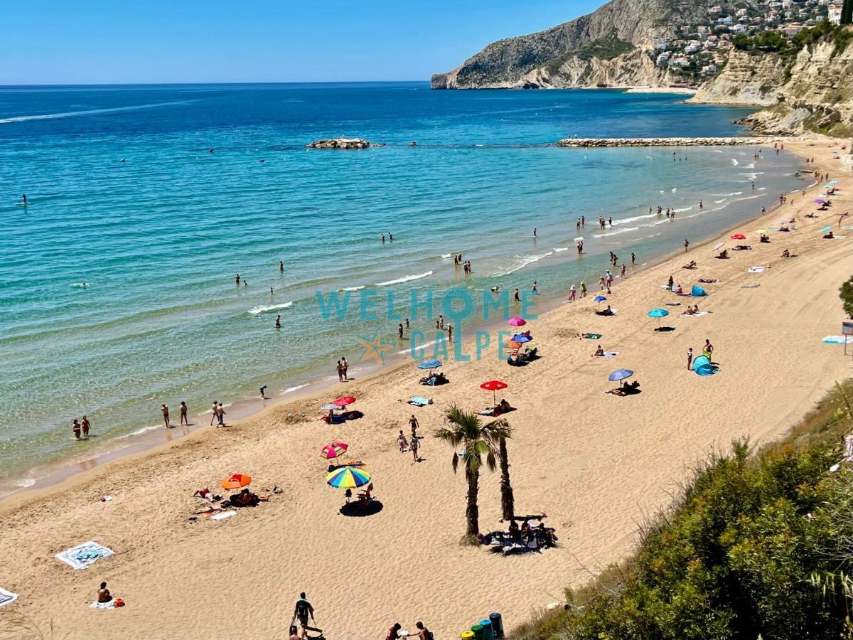 Lima Con Piscina Y Vista Al Mar Apartment กัลเป ภายนอก รูปภาพ