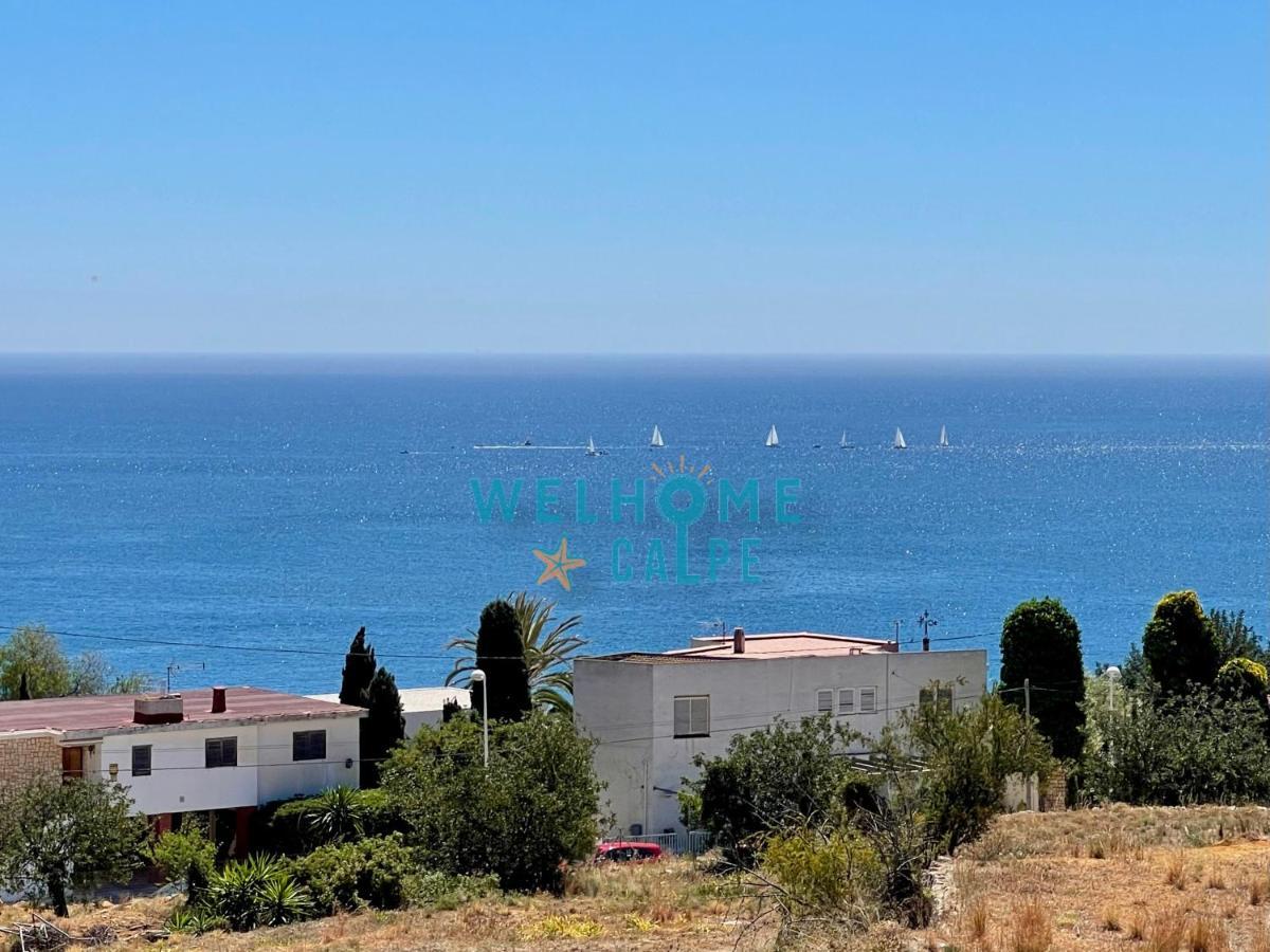 Lima Con Piscina Y Vista Al Mar Apartment กัลเป ภายนอก รูปภาพ