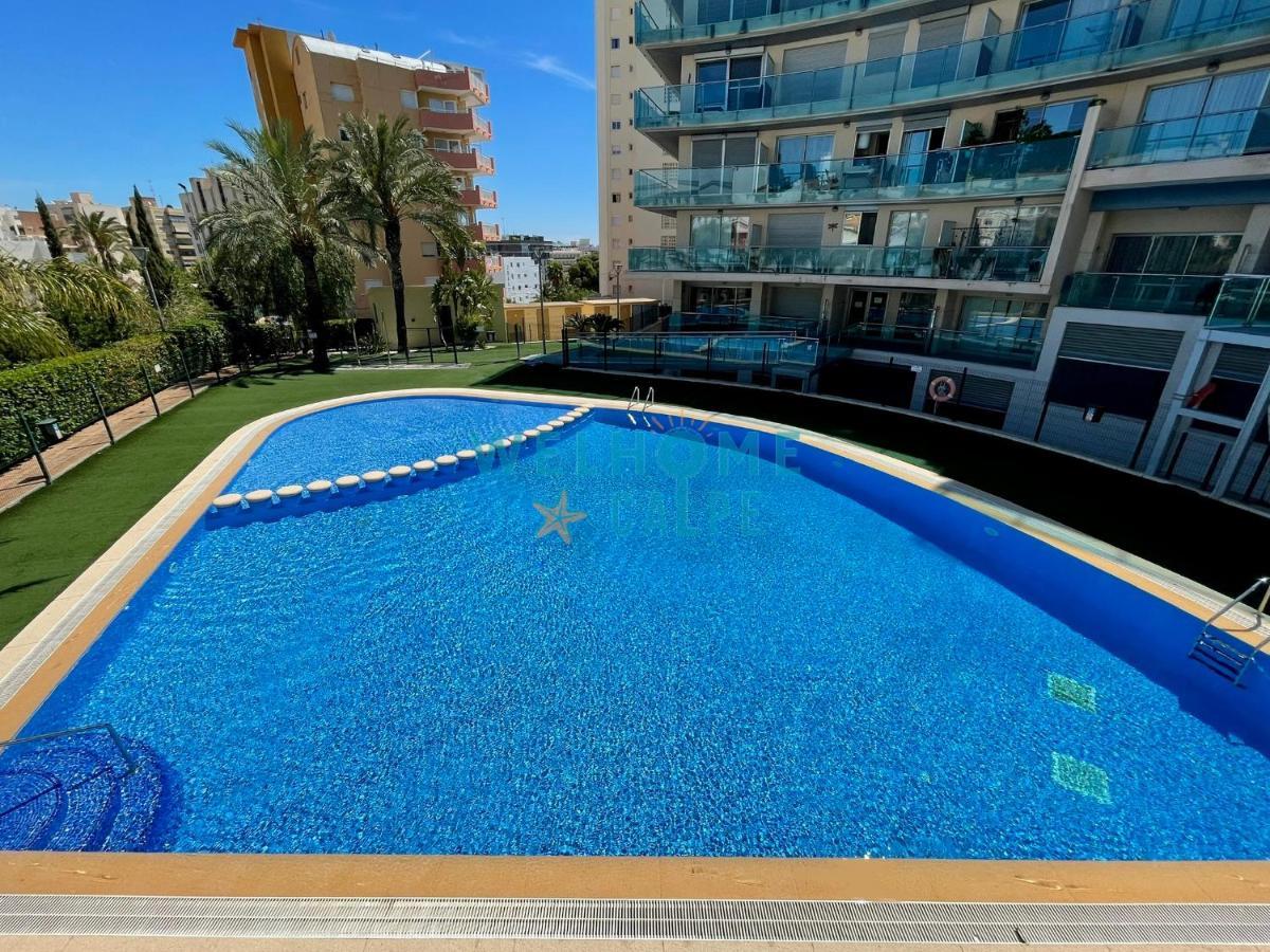 Lima Con Piscina Y Vista Al Mar Apartment กัลเป ภายนอก รูปภาพ