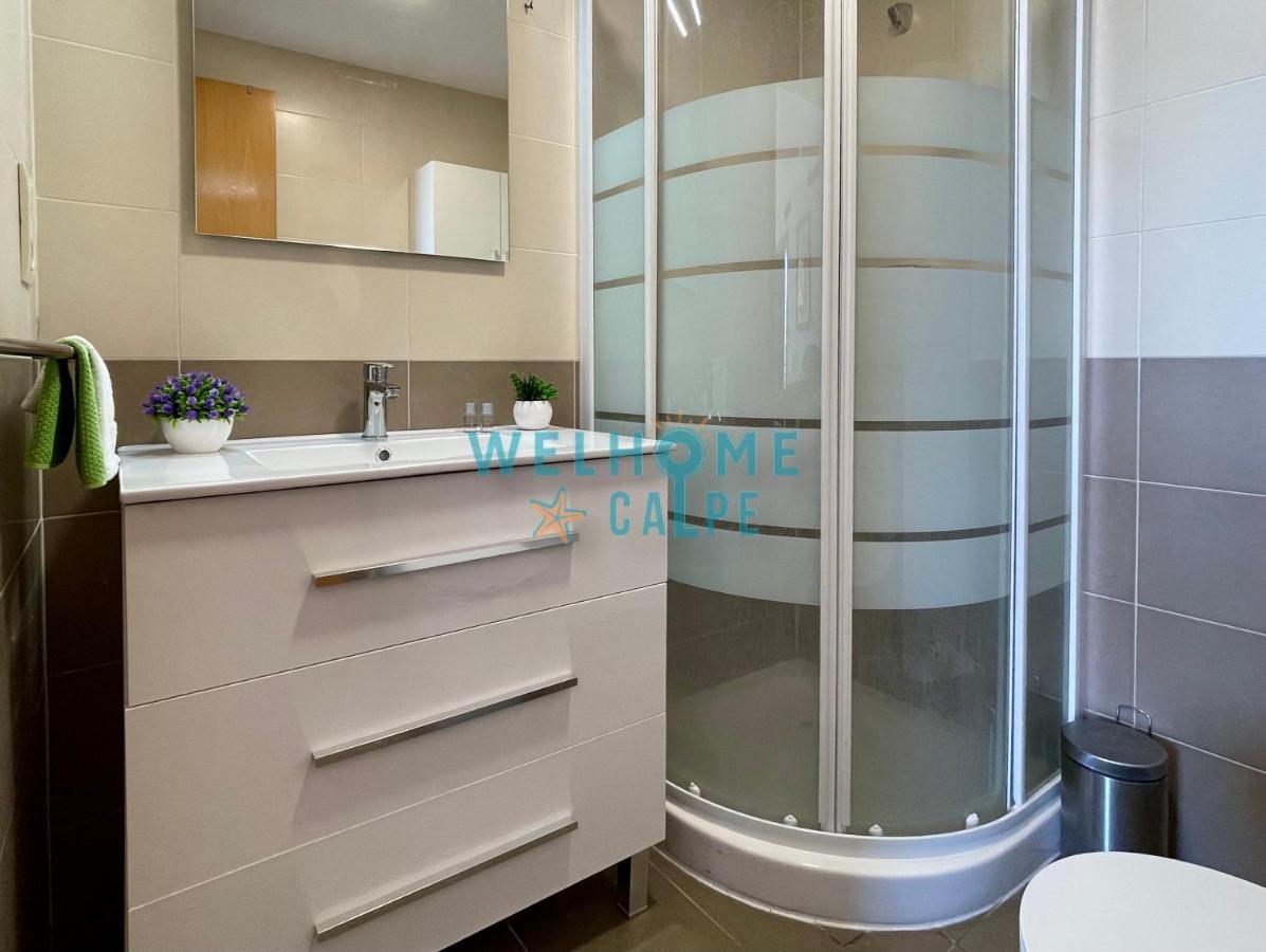 Lima Con Piscina Y Vista Al Mar Apartment กัลเป ภายนอก รูปภาพ