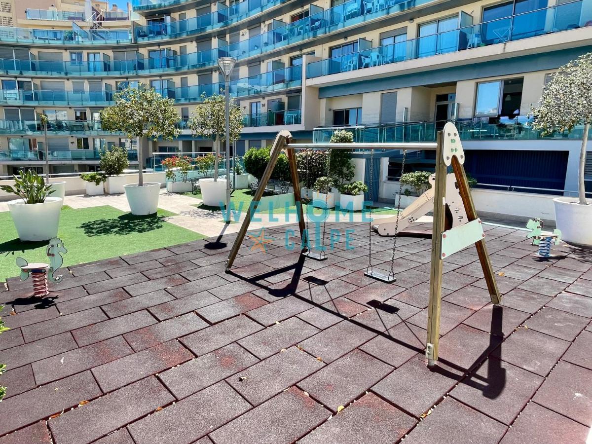 Lima Con Piscina Y Vista Al Mar Apartment กัลเป ภายนอก รูปภาพ