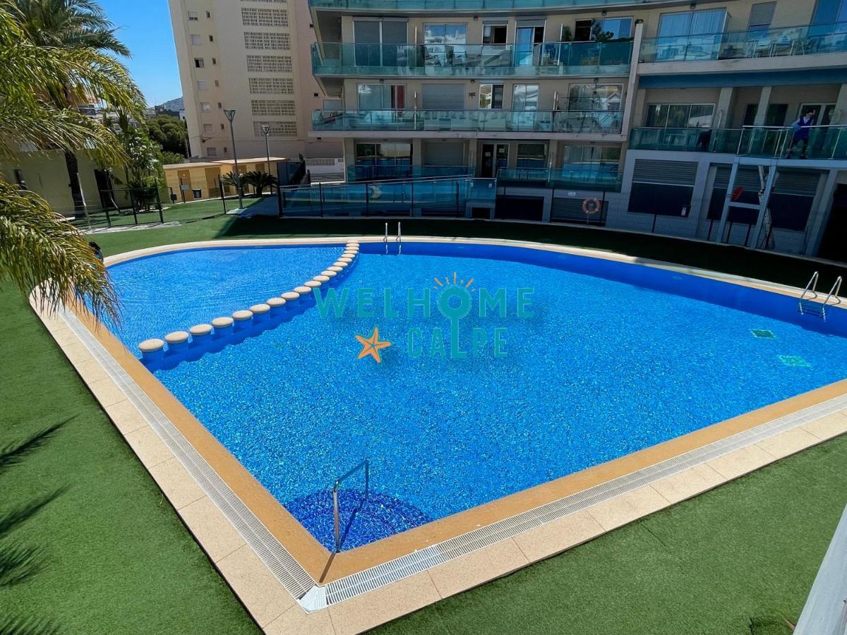 Lima Con Piscina Y Vista Al Mar Apartment กัลเป ภายนอก รูปภาพ